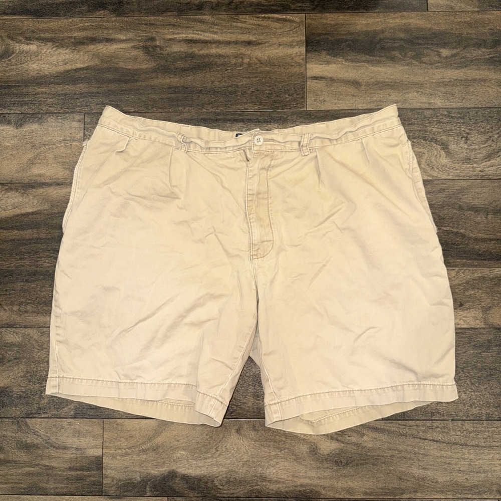 Polo Ralph Lauren Tyler Shorts Classic Chino Men's Size 42 Inseam 10" Beige - Picture 2 of 8